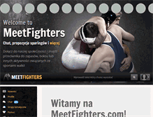 Tablet Screenshot of pl.meetfighters.com