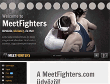 Tablet Screenshot of hu.meetfighters.com