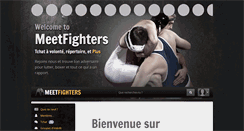 Desktop Screenshot of fr.meetfighters.com