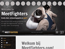 Tablet Screenshot of nl.meetfighters.com