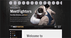 Desktop Screenshot of meetfighters.com