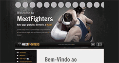 Desktop Screenshot of br.meetfighters.com